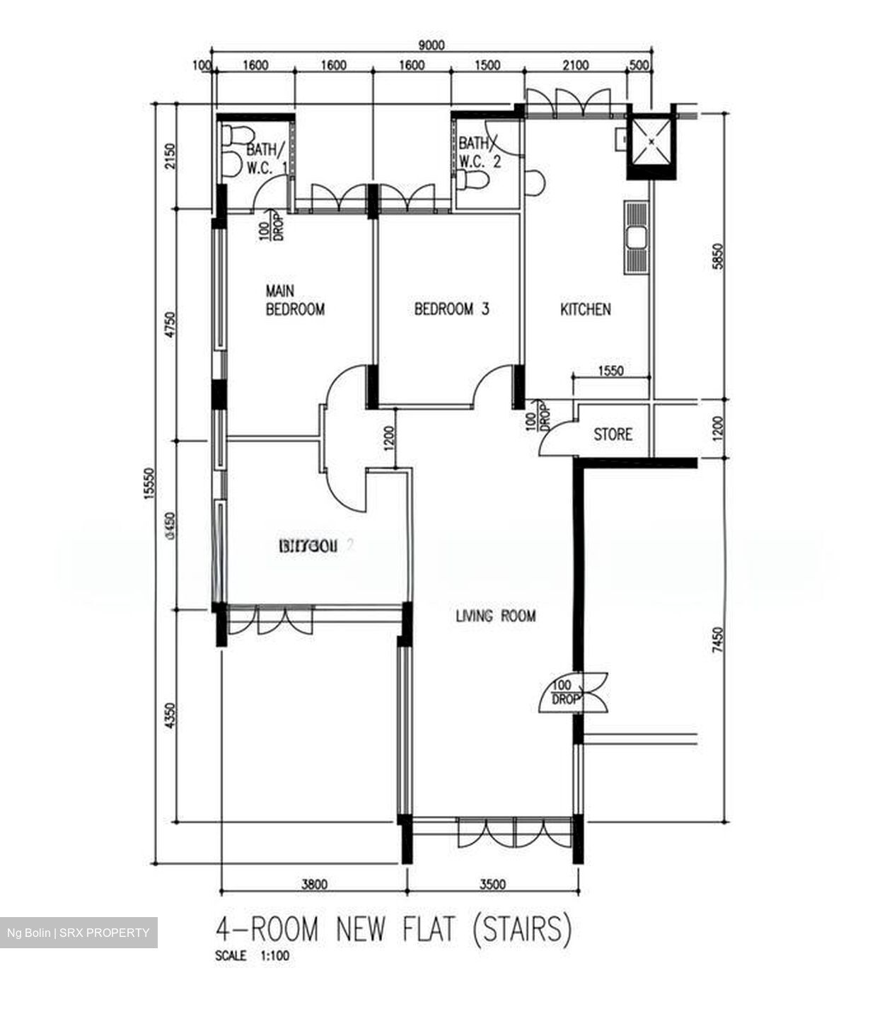Blk 709 Hougang Avenue 2 (Hougang), HDB 4 Rooms #517458651